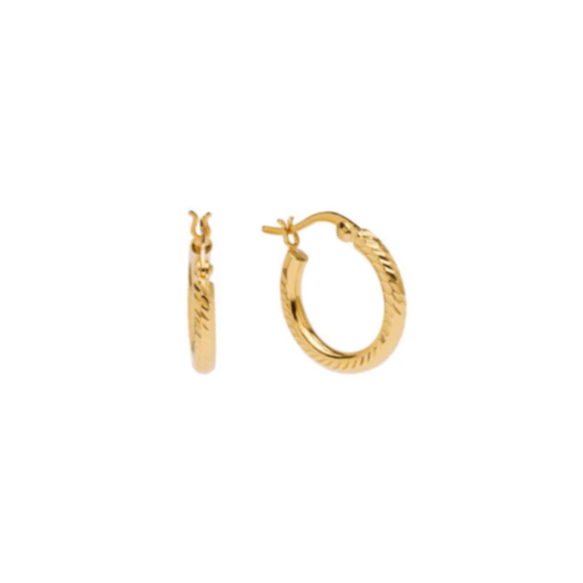 Pico Mia Small Hoops - Smykker i Guld (Gold) Køb smykker hos Adelie. Dametøj på nørrebro og onlline til hele Danmark