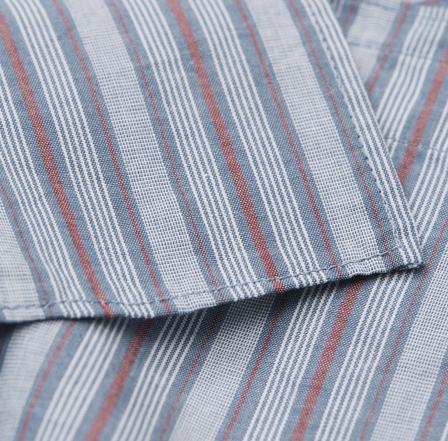 Raine Tørklæde Blue/Red stripe