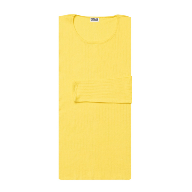 Nørgaard på Strøget 101 Solid Color Lemon (Ekstra Længde) - T-Shirts i Lemon (Lemon) Køb t-shirts hos Adelie. Dametøj på nørrebro og onlline til hele Danmark