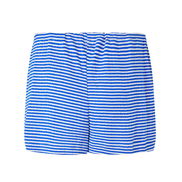 Nova Shorts Fine Stripe Klein/ecru