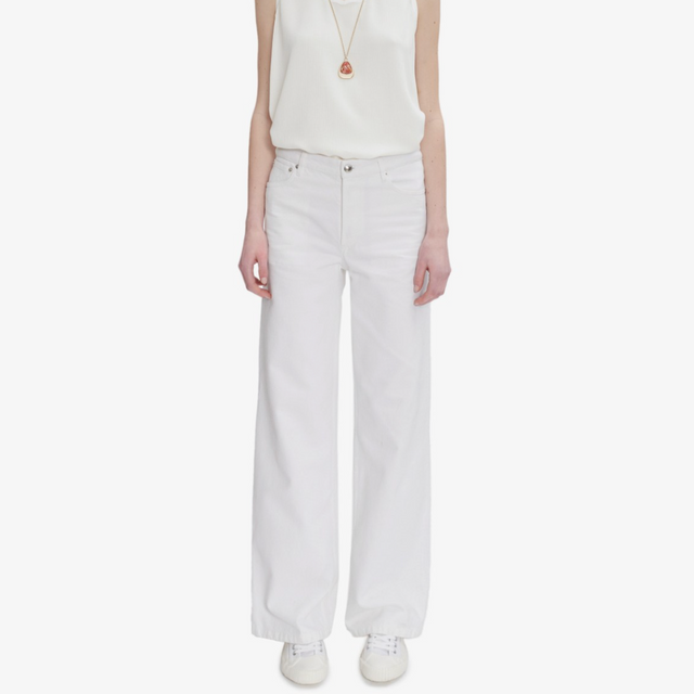 Elisabeth Jeans Hvid