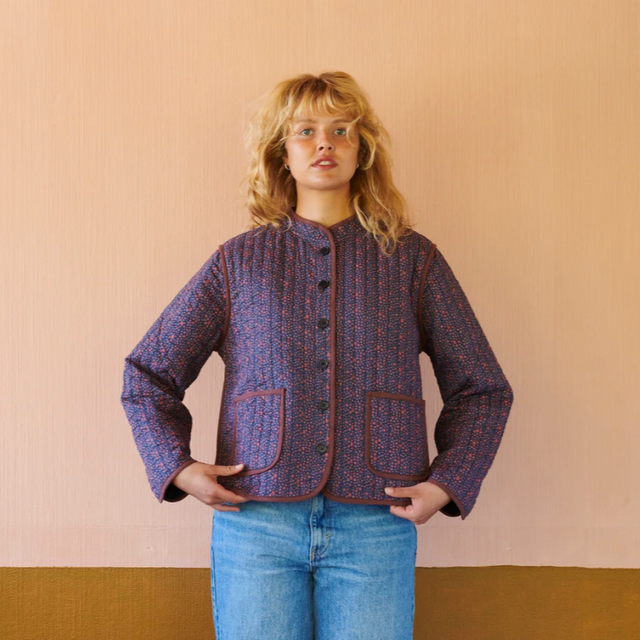 Autumn Leaf Quilted Jacket