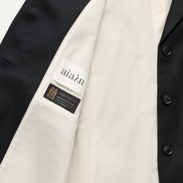 Mason Wool Blazer Black