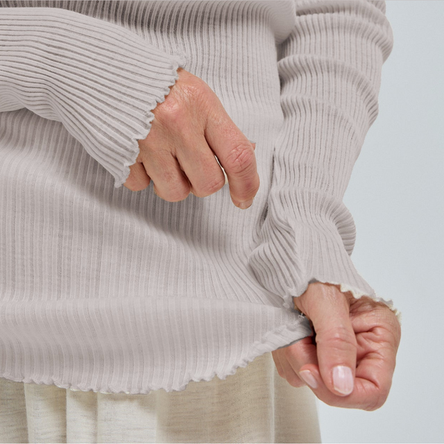 Elegante Merino Uld Beige