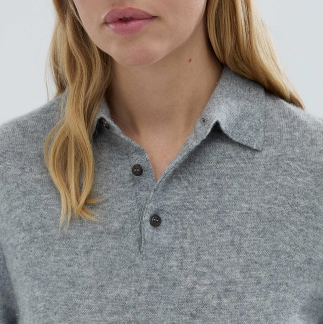 Original Polo - Heather Grey Light