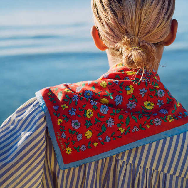 Hilma Tørklæde Rød