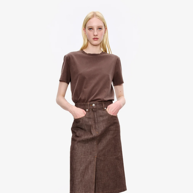 A.P.C. Printemps 26 T-Shirt Brun