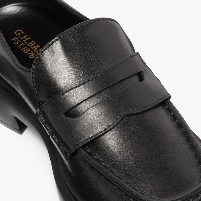 Albany II Penny Loafers Sort