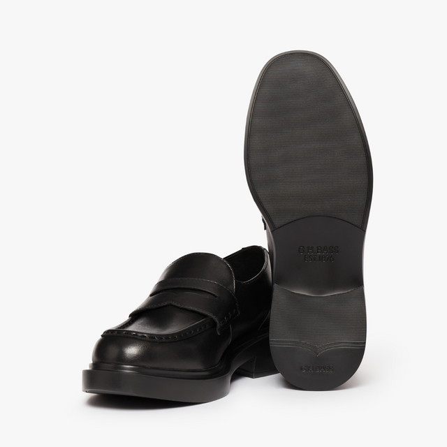 Albany II Penny Loafers Sort