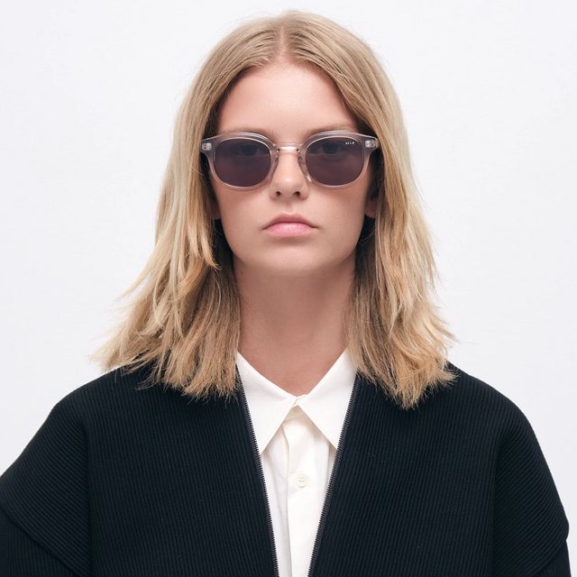 Suede Transparent Sand