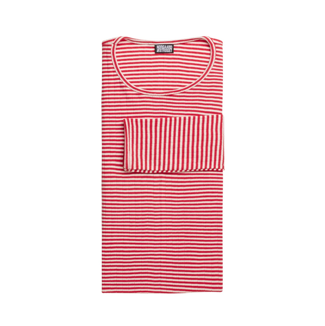 101 NPS STRIPES RED/ECRU