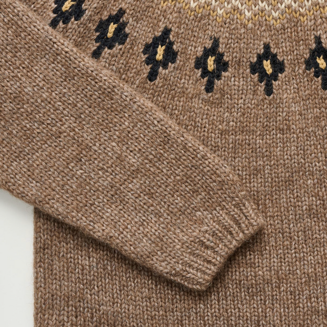 Wyn sweater – Mix Pure Browni