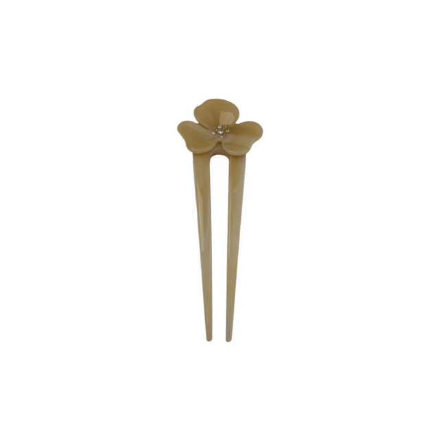 The Fleur Pin in Ivory