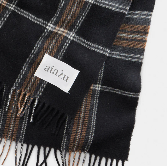 Kaya Scarf 50x190 Mix Black