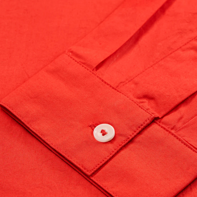 Edgar Skjorte Bright Red / Rød