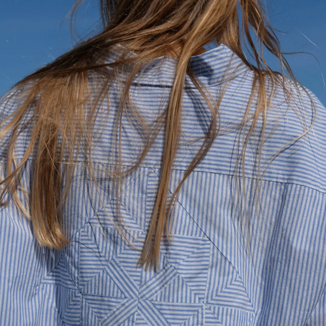 Shirt Quilt Petite Blue