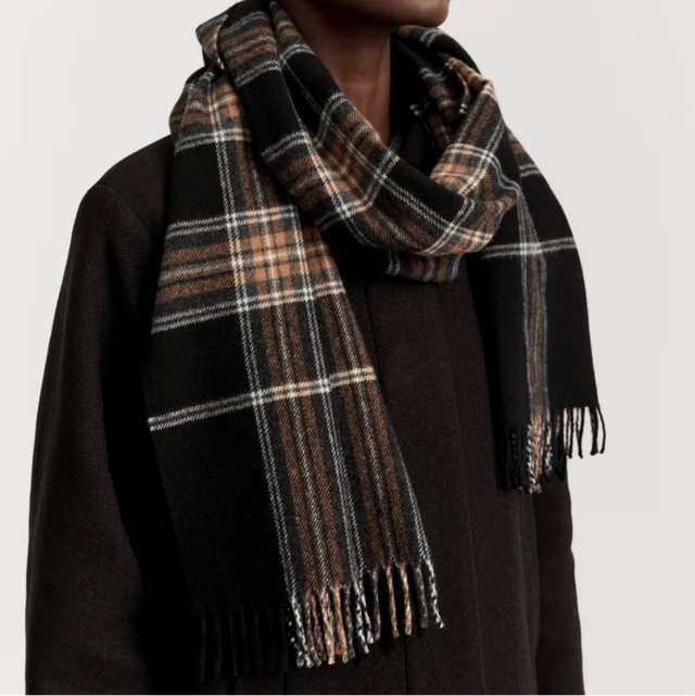 Kaya Scarf 50x190 Mix Black
