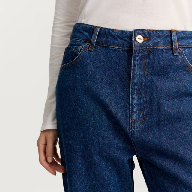 Cooper high waist straight jeans