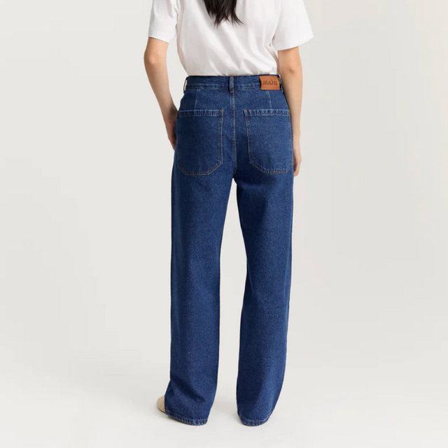 Carlo mid-waist wide jeans