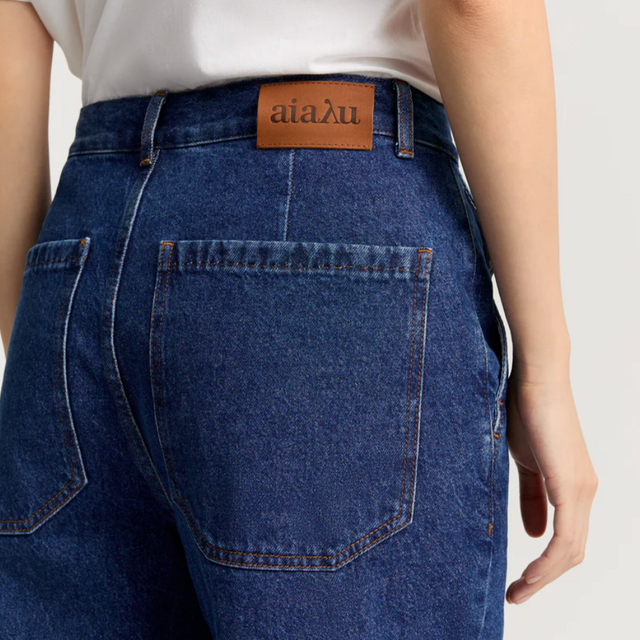 Carlo mid-waist wide jeans