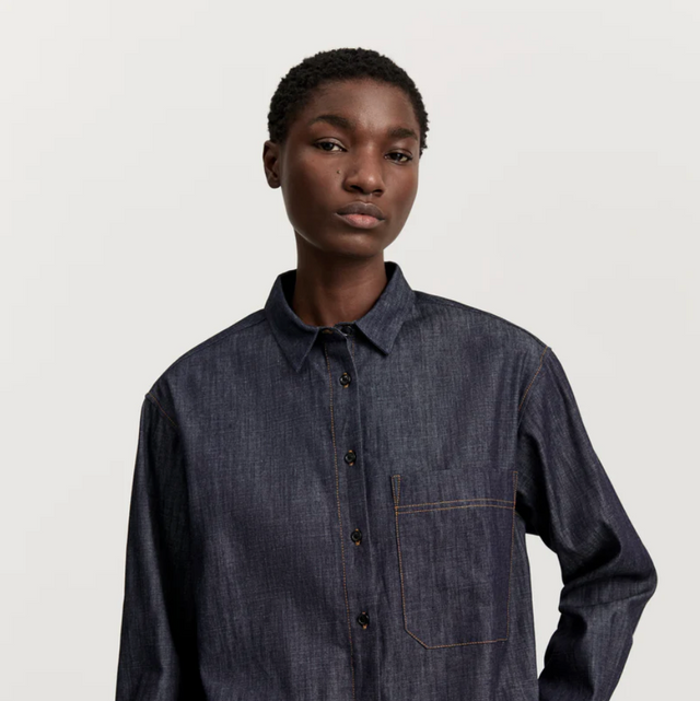 Lynette Denim Shirt Classic Blue