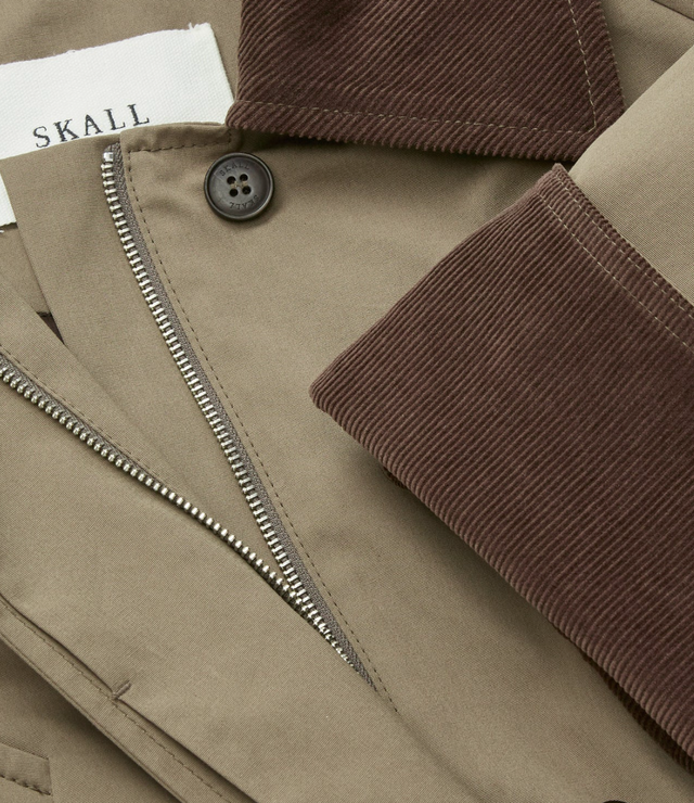 Gaby Coat Taupe / Brown
