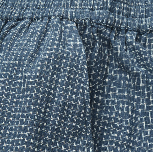 Jasmine Pants Blue/Cream Check