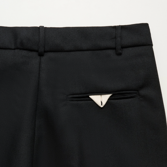 Milo Wool Pants Black
