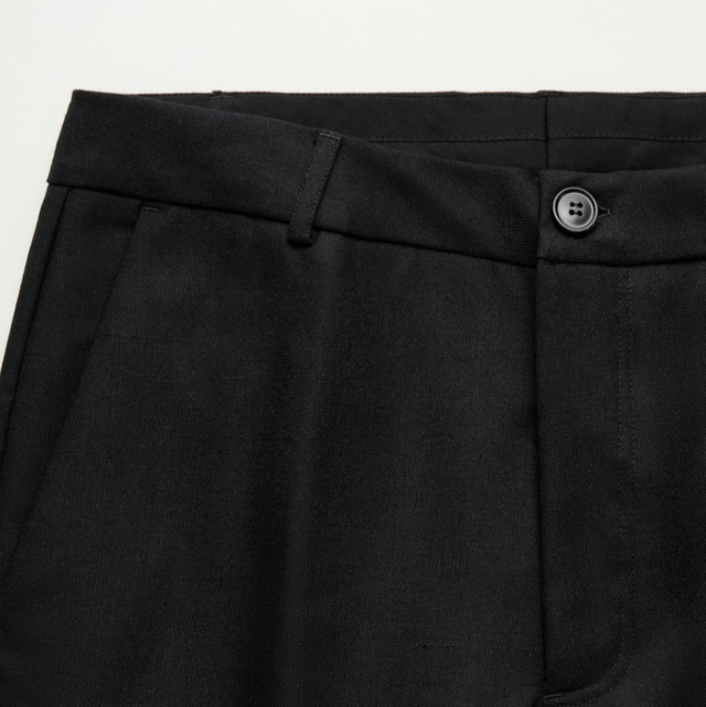 Milo Wool Pants Black