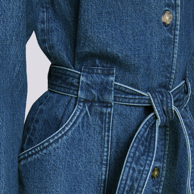Winter Denim Dress