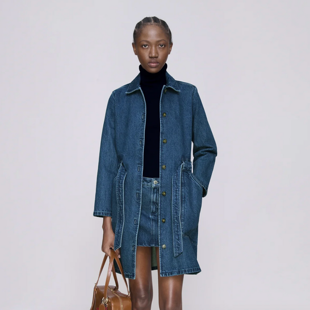 Winter Denim Dress