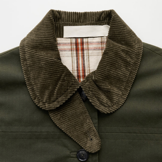 Jamie Jacket Ripstop Oilskin Olive