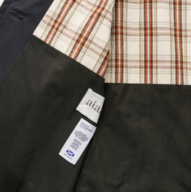 Jamie Jakke Ripstop Oilskin Antracite