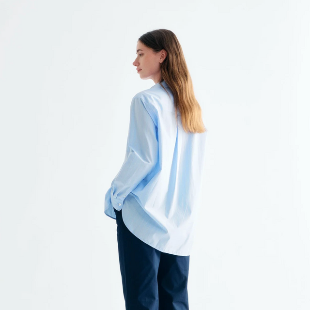 Elotta Skjorte Blå/Striber