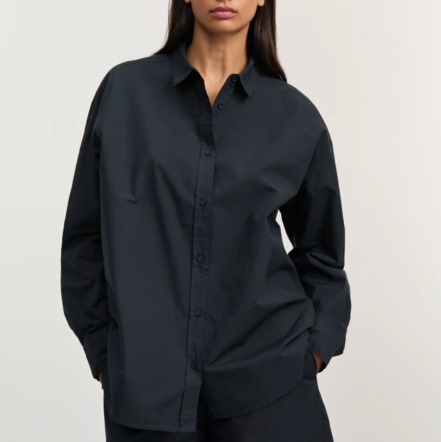 Shirt Skjorte Black/Navy