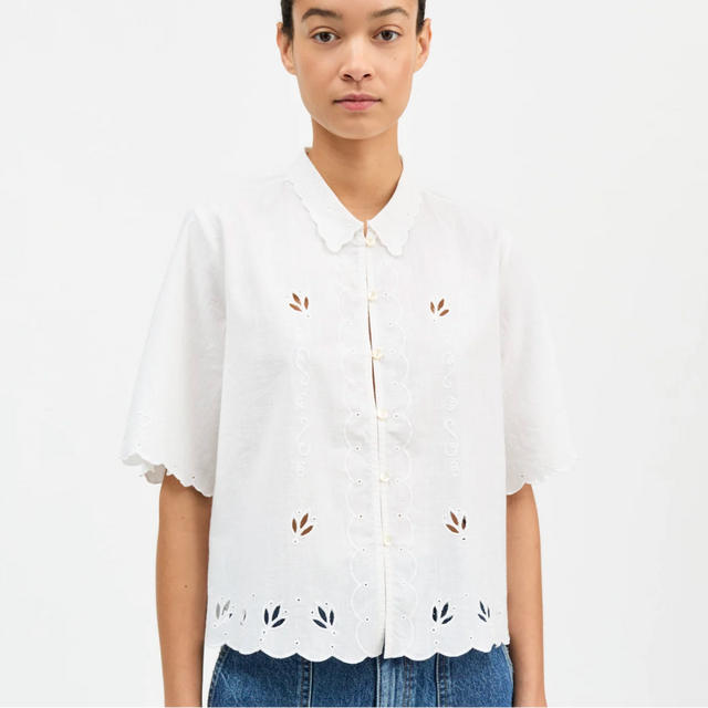 Fleurie Skjorte Hvid