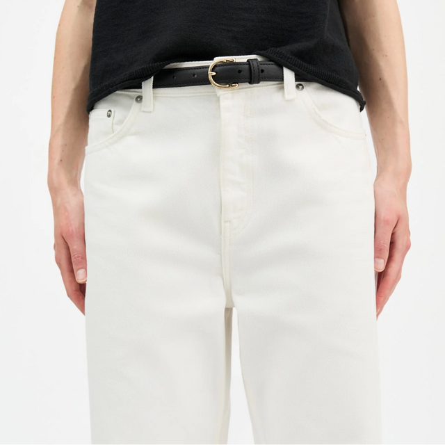 Maddy Straight Jeans Off White