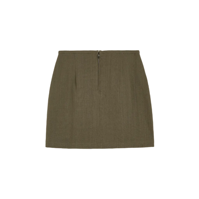 Skirt Cotton Green Wood
