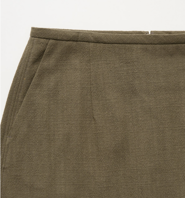 Skirt Cotton Green Wood