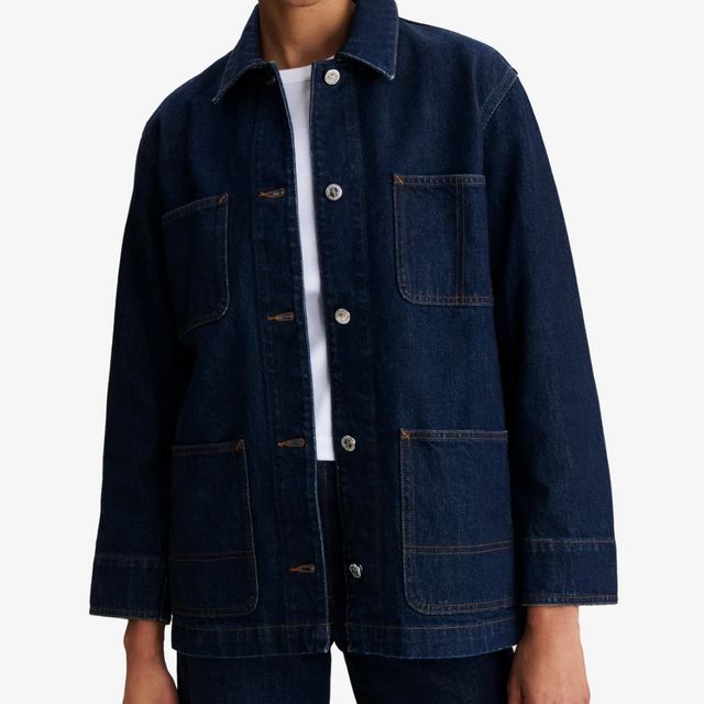 Mina Denim Jakke Indigo