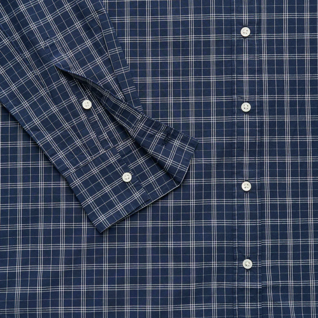 Shirt check Mix Navy