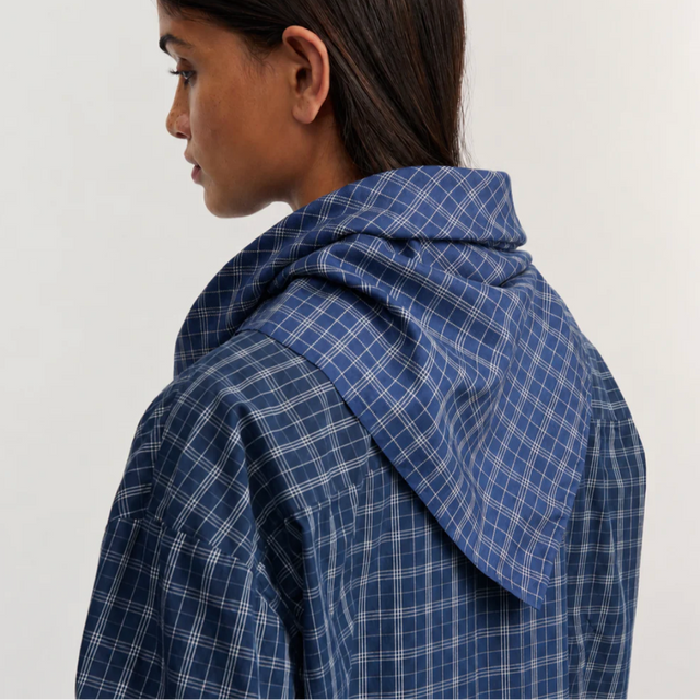 Colton 65x65 Tørklæde Mix Navy