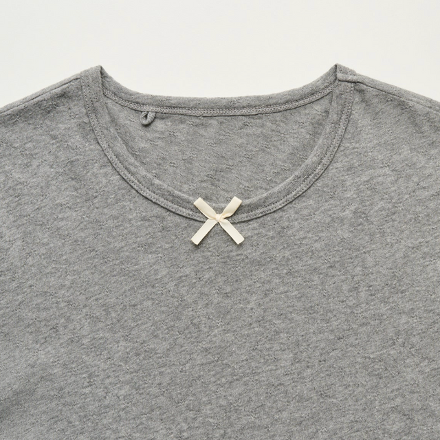 Messhu tee grey melange