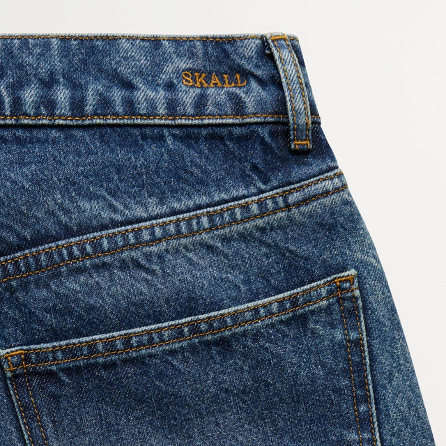 Cole Baggy Jeans Washed dark blue