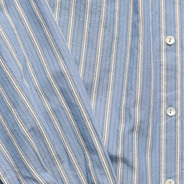 Cilla Shirt Blue/Black/White stripe
