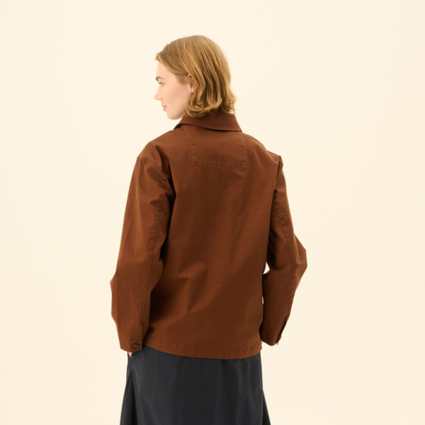 Cameron Twill Jacket Cappuccino