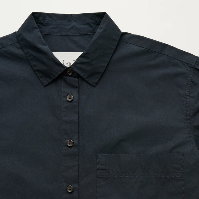 Lynette Shirt Dark Horn Black Navy