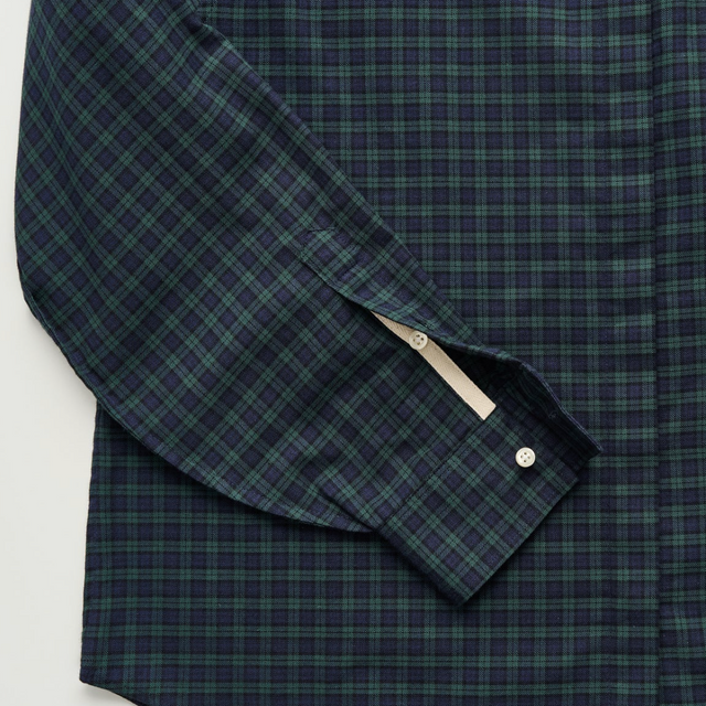 Aponi Skjorte Ternet Grøn/Navy