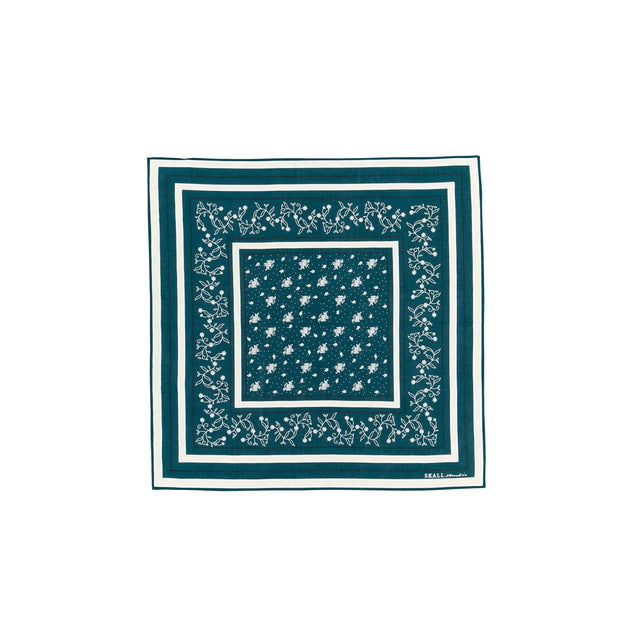Skall Klassisk Tørklæde Pine Green / Grøn 55x55