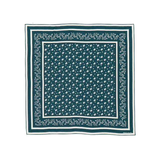 Skall Classic Tørklæde Pine Green 90x90
